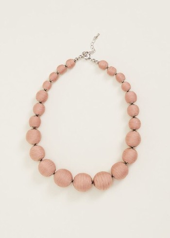 Phase Eight Beaded Jewellery Pink Australia | YS0651947